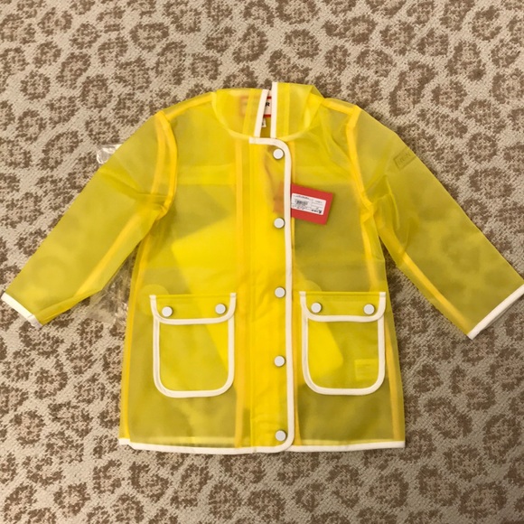 hunter kids rain jacket